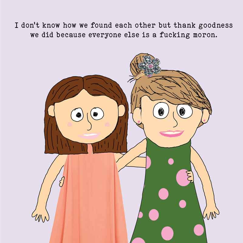 Lucy Loves Life Card - We Found Each Other